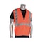 Pip Hi-Vis Safety Vest XL Class R2 , Zipper 0 Pockets 302-MVGZOR-XL - alternate 3